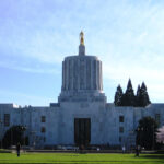 exterior of the Oregon State Capitol building in Salem